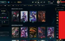 Conta de Lol e Valorant todos os campeoes e operadores
