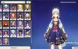 AR56 - BAAL, AYAKA, HUTAO, YAE, SHENHE, VENTI, TIGHNARI E +