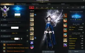 LOST ARK CONTA SORC 1568 + 2 Alts 1500 - Skin platinum