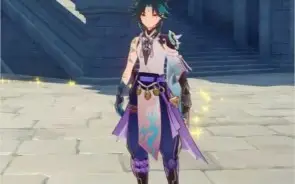 Conta Genshin Impact Xiao + Qiqi + Ganyu