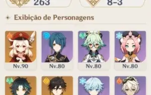 AR55 - XIAO / ZHONGLI C1 / DILUC E MUITO MAIS!