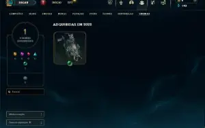 Esmeralda 4 com 45 Champs e 9 Skins + 1 Fragmento