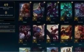 CONTA LOL PLATINA 4 COM 44V - 23D - MMR ALTO