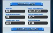conta clash royale, 4 lendarias, nivel 9 arena 8