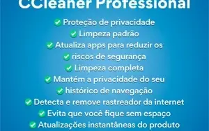 CCleaner Profissional Versão Vitalícia e Permanente