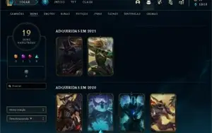 Conta de league of legends main top com 15k de essência