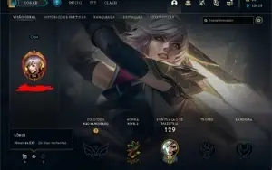 Conta de league of legends main top com 15k de essência