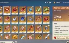 Conta AR51 com 4 personagens 5 estrelas + 3 armas 5 estrelas