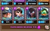 Conta clash royale lvl 11 arena lendária 3800+