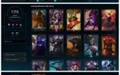 Conta LOL com muitas skins e campeão