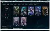 Conta LOL com muitas skins e campeão