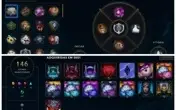 Conta LOL com muitas skins e campeão