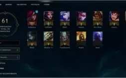 Conta League of Legends - UNRANKED + Champs e Skins+ Top