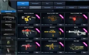 Conta Cap 5 Pointblank, Vários itens de cash