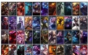 Conta prata 2 com 110 Champs e 70 Skins + 400k de Yasuo