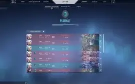 CONTA PLATINA 1 MELHOR SKILL VANDAL E OPERATOR