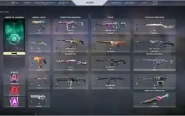 VENDO CONTA VALORANT 2 MIL DE SKINS + TODOS OS AGENTES.