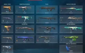 CONTA VALORANT FULL ACESSO PLATINA 2, + DE 20 SKINS