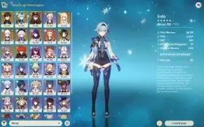 🗺️AR55 Shogun💜Xiao🍁Zhongli🐝 Eula ❄️ 2 armas t5