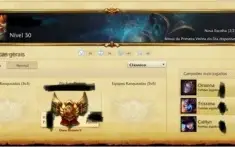 Conta League Of Legends Gold V 10rune page,100skin+ 86champs