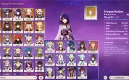 13 PERSONAGENS 5 ESTRELAS + CONSTELAÇÕES + ARMAS BIS