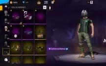 Conta de Free fire lvl 69