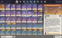 Raiden Shogun + Assinatura + Mona + Dehya - AR 35