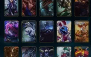 Conta lol baratinha 88 champs tem chroma da quyana tbm