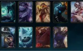 Conta lol baratinha 88 champs tem chroma da quyana tbm