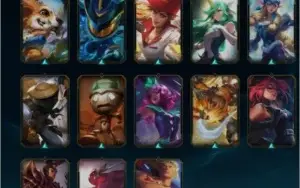 Conta lol baratinha 88 champs tem chroma da quyana tbm