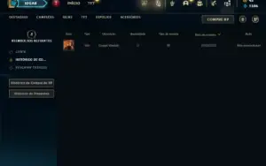 Bronze 4 com 31 Champs e 2 Skins ( UPADA A MÃO )