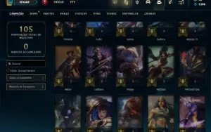 Bronze 4 com 31 Champs e 2 Skins ( UPADA A MÃO )