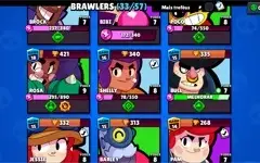 Conta Brawl bem upado e barato