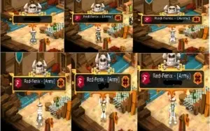 TEAM DOFUS 6 PERSONAGENS SERVIDOR SPIRITIA