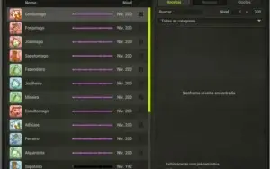 LADINO LVL 200|11 PROFISSÕES LVL 200 | COM TUDO
