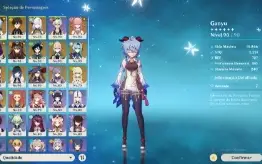 Conta Ar 58 Com Hutao C1/ 14 Personagens 5*/ 5 Armas 5*/ Upa