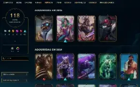 Conta challenger League of Legends