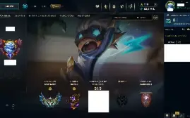 Conta challenger League of Legends