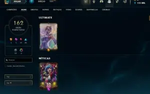 Unranked com TODOS os champs e 162 Skins ( MAIN ADC )