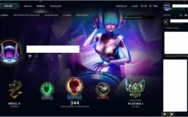 Conta Platina3, 231skins, 10pag runa, 26sentinelas,88icones