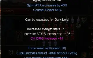 DARK LORD Lv 755 - Nidavellir