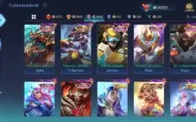 Conta mobile legends insana full heróis e emblemas