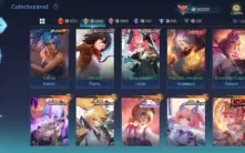 Conta mobile legends insana full heróis e emblemas