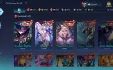 Conta mobile legends insana full heróis e emblemas