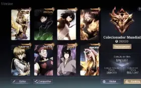 Conta mobile legends insana full heróis e emblemas