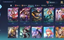 Conta mobile legends insana full heróis e emblemas
