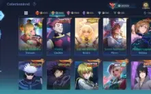 Conta mobile legends insana full heróis e emblemas