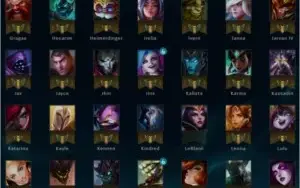 CONTA DE LOL UNRANKED -FOI BRONZE 2 - 103 CAMPEÕES -45 SKINS