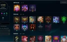Vendo conta de lol