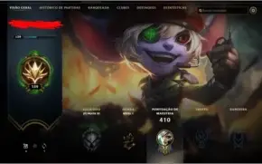 Vendo conta de lol